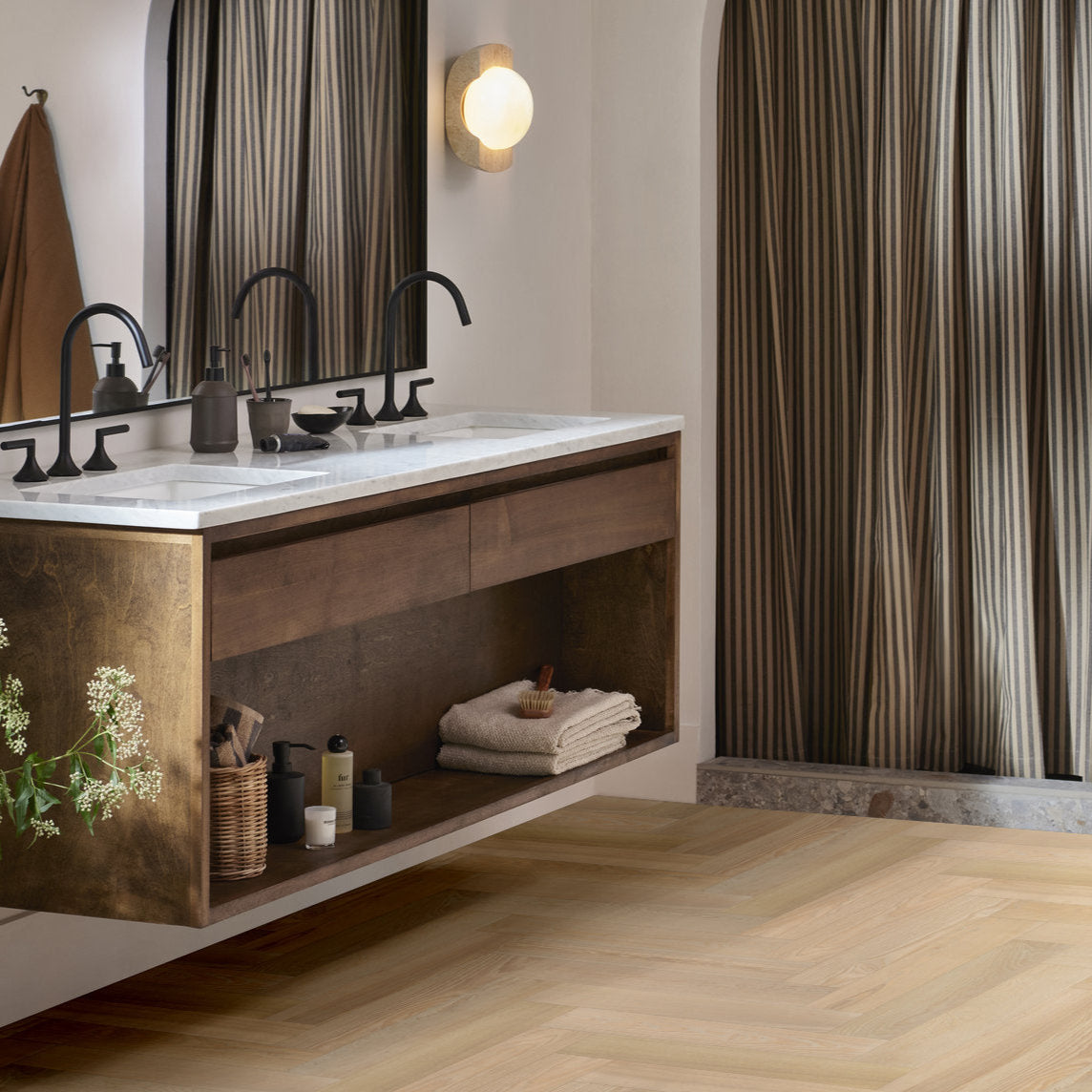 Ash Wood Herringbone
