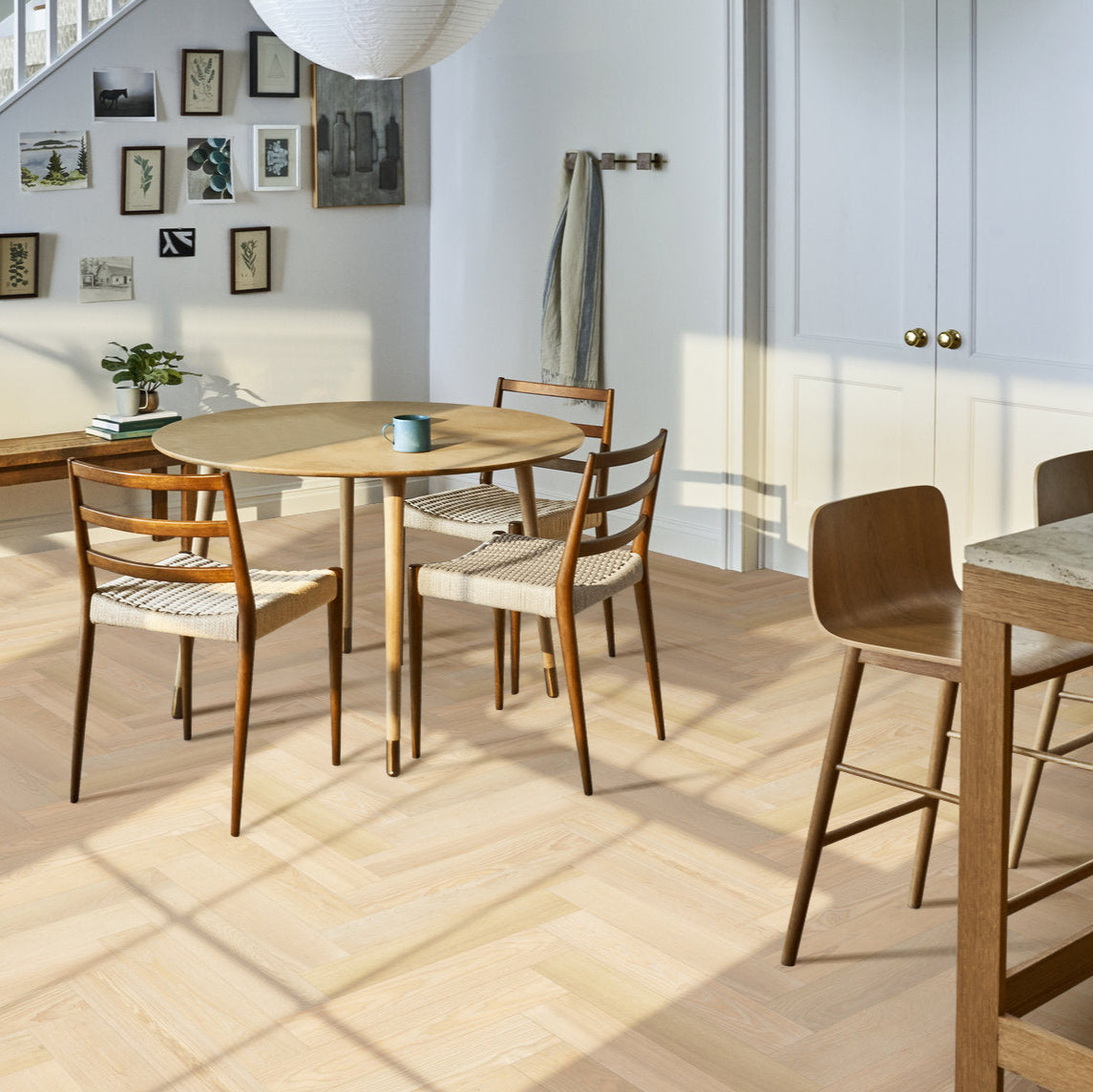 Ash Wood Herringbone