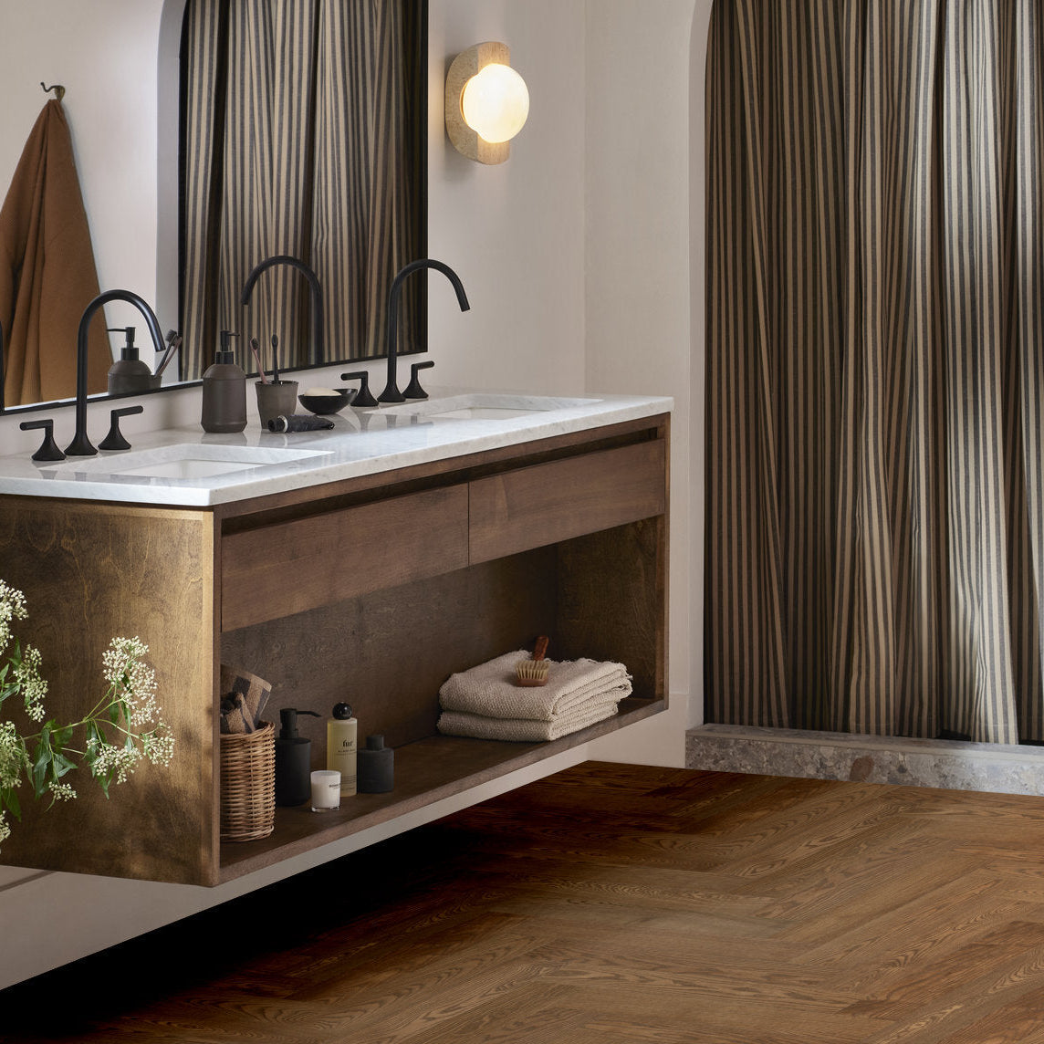 Ash Wood Herringbone